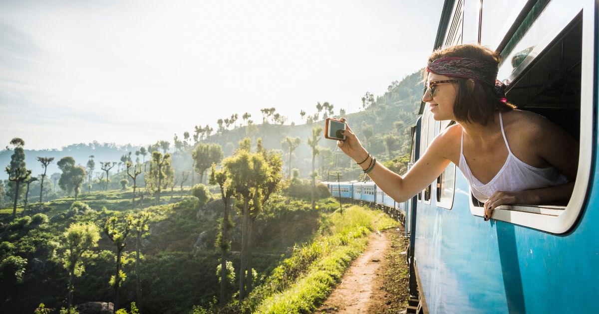 Woman travels on world's fastest train at 267mph is amazed by where it took her - The Mirror